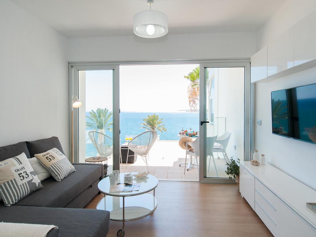 Seaviews & Terrace Apartment San Agustin Las Flores Exterior foto